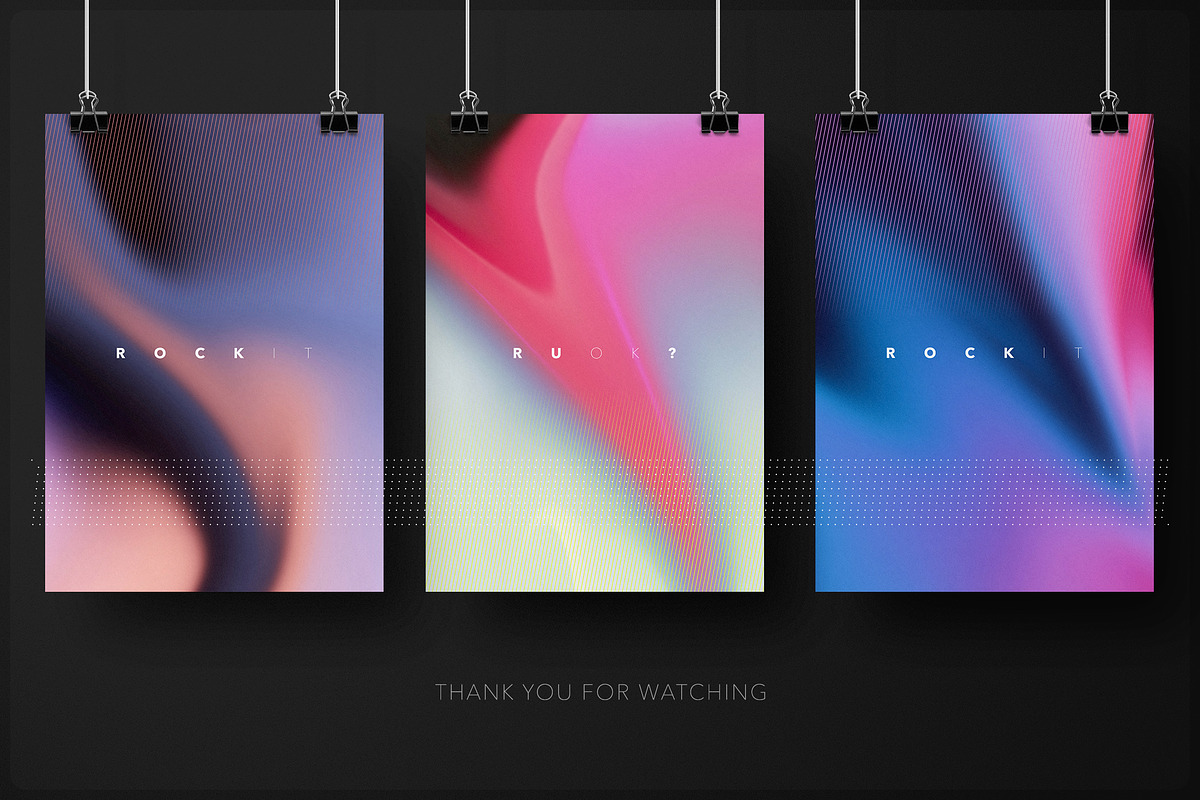 Bhairava Colorful Gradient Textures, a Texture Graphic by Milka (Photo 8 of 8)