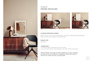 Video&Photo Frame mockups. Interior, a Print Template by Una Matison (Thumbnail 19 of 22)