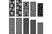 Black Lasercut Panel Bundle, a Graphic by Designer_Momina (Thumbnail 10 of 13)