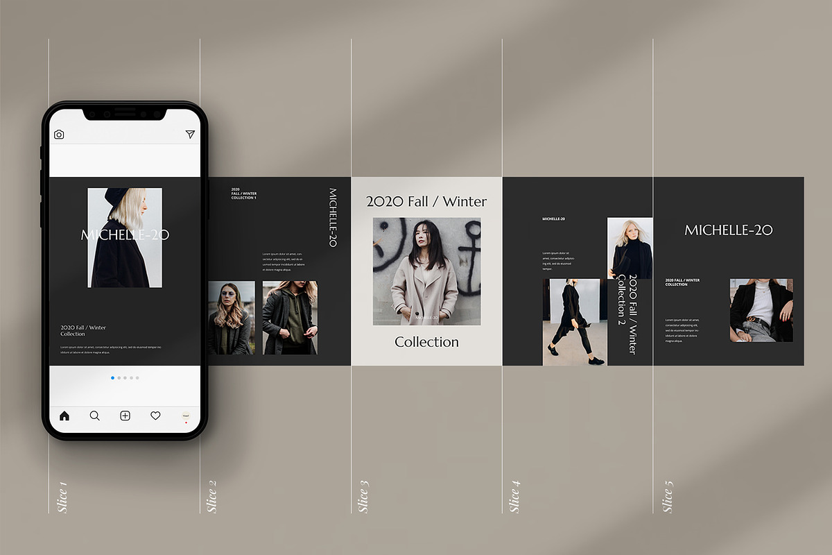 Showtime Carousel Template | CANVA, a Social Media Template by Visuel Colonie® (Photo 8 of 13)
