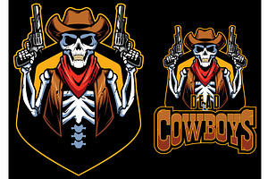 Dead Cowboys Mascot