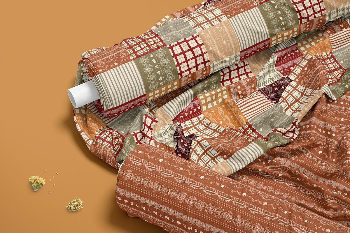 Autumn lace patterns Vector, a Pattern Graphic by Tani Kuzminka (Photo 14 of 24)