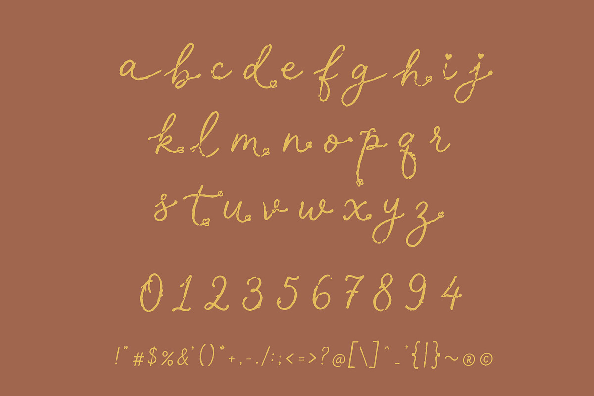 Adorie Halfo - Rustic Simple Script, a Script Font by HypeWorksCo (Photo 15 of 15)