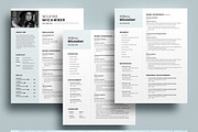 Corporate Resume Template, a Resume Template by DesVert (Thumbnail 4 of 6)