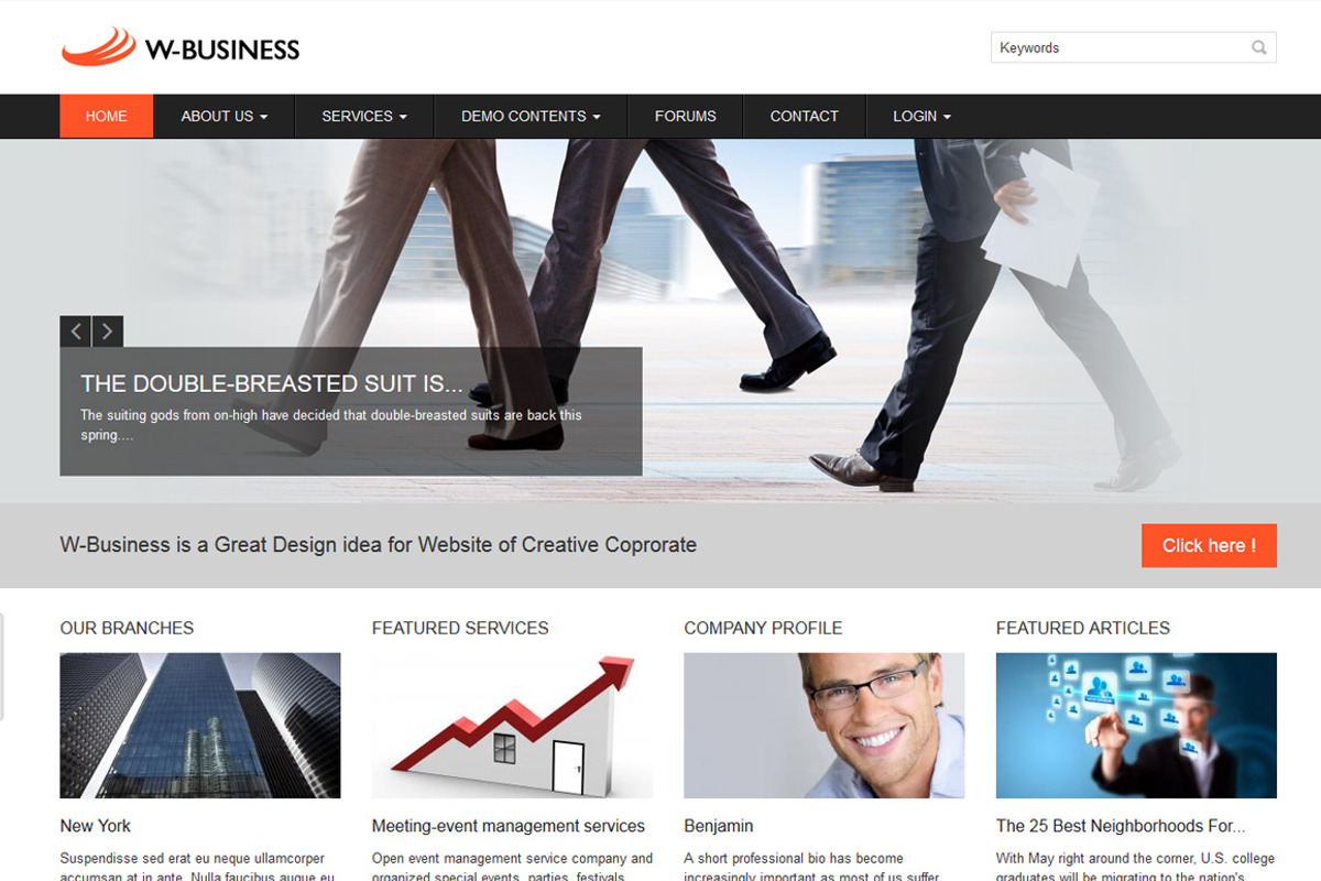 Business, a Websites & App Template by WeebPal Corp (Photo 1 of 5)