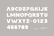 Unesa - Modern Futuristic Typeface, a Sans Serif Font by Imoodev (Thumbnail 5 of 6)