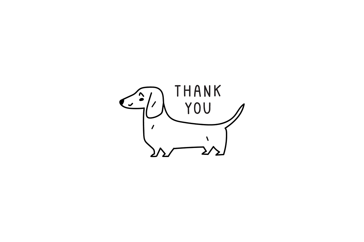 Cute dogs, an Animal Illustration by cutelevindesign (Photo 10 of 10)