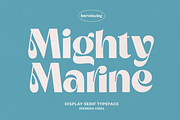 Mighty Marine, a Sans Serif Font by zeenesia (Thumbnail 24 of 24)