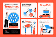 Car Illustration Art Set, an Object Illustration by Vectors Market (Thumbnail 3 of 9)