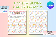 Easter Bunny Candy Gram, a Templates & Theme by Adalin Shop (Thumbnail 2 of 6)