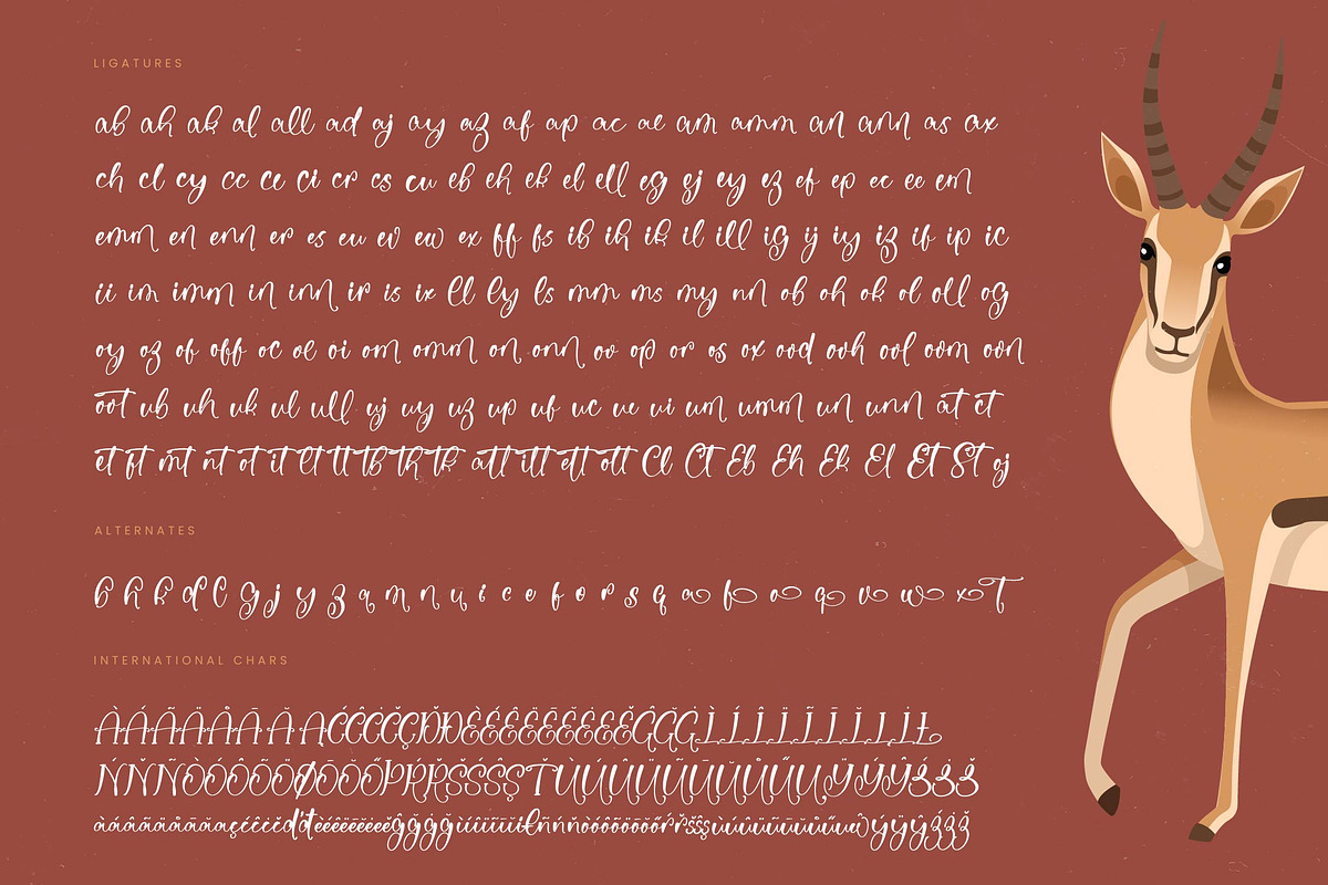 Antelope Clutchy Quirky Handwritten, a Script Font by stylishtype.co (Photo 19 of 20)