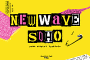 New Wave Soho, a Font by inumocca_type (Thumbnail 1 of 10)