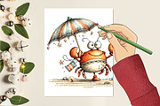 Beach Farm Animals PNG Clipart Set, an Illustration by SVGArt (Thumbnail 8 of 9)