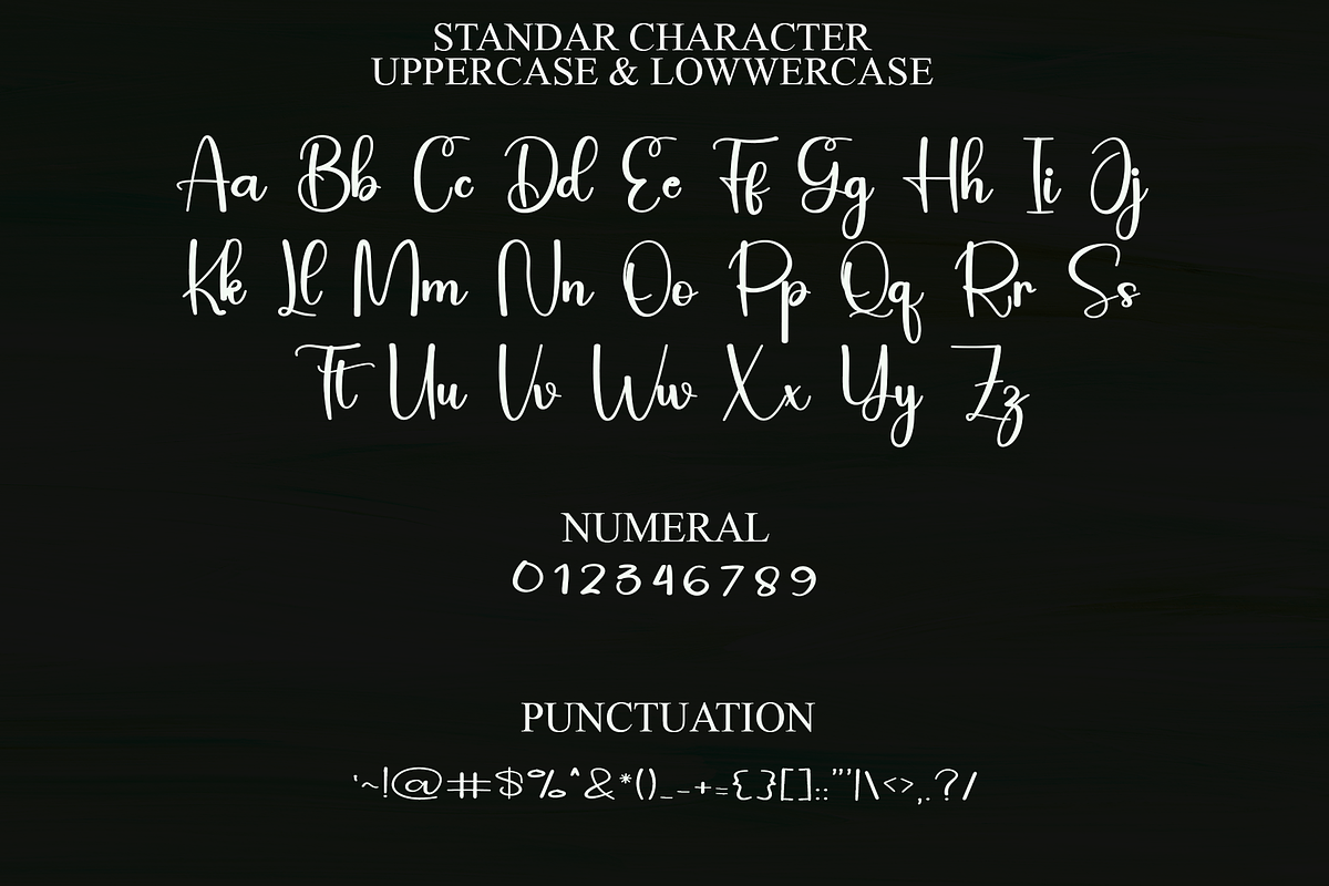Background, a Script Font by FreshTypeINK (Photo 3 of 8)