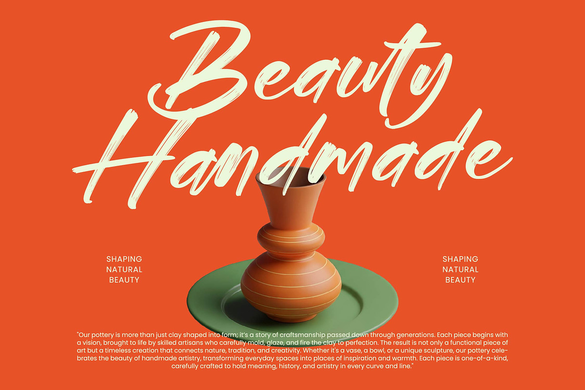Bonats Restorty Bold Brush Font, a Script Font by stylishtype.co (Photo 17 of 20)