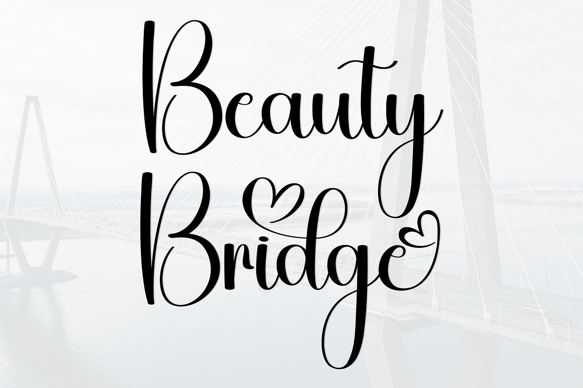 Bridge, a Handwritten Font by InermediaSTUDIO (Photo 6 of 8)