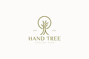 Hand Tree Logo Success Genesis, a Branding & Logo Template by Signatoro (Thumbnail 2 of 2)