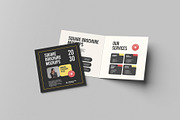 Square Brochure Mockup, a Books & Magazine Mockup by hokagata (Thumbnail 3 of 5)
