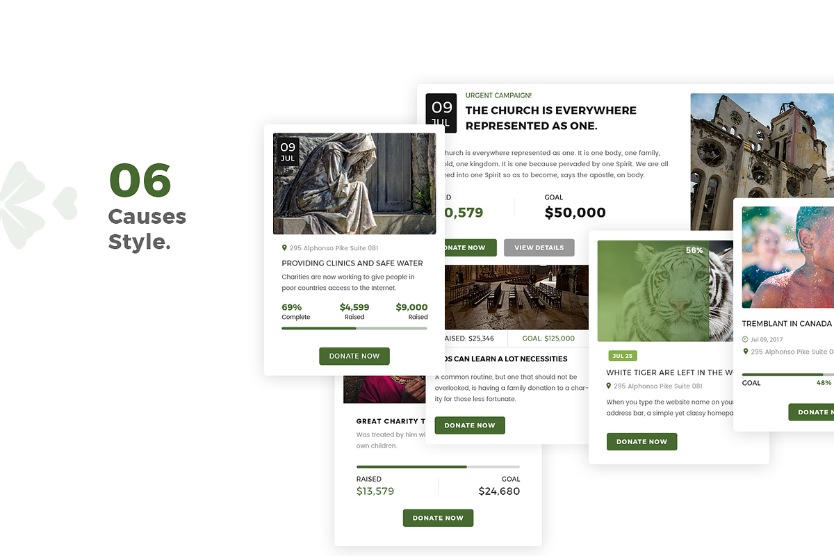 Hugs Charity/Nonprofit Template PSD, a Websites & App Template by No.13 (Photo 5 of 6)