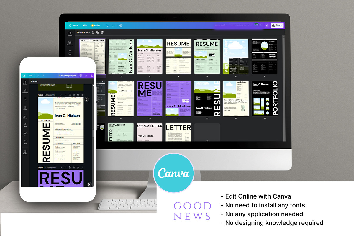 CV | Resume Kit Template, a Resume Template by Studio Industry (Photo 3 of 11)