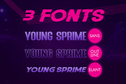 Young Sprime, a Sans Serif Font by khurasan (Thumbnail 7 of 8)
