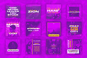 Zion Social Media Pack, a Social Media Template by Rodney Truitt Jr (Thumbnail 2 of 5)