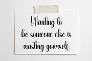 Wednesday | Script Font, a Handwritten Font by Scratchones (Thumbnail 2 of 9)