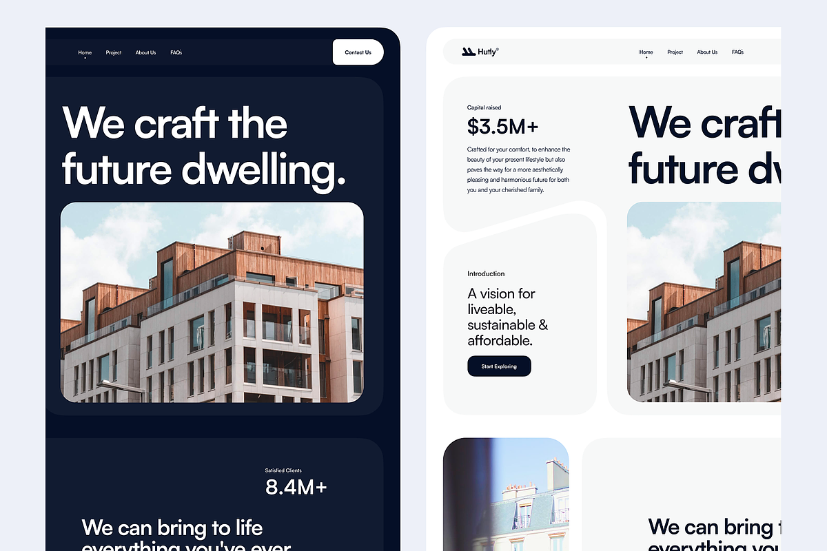 Real Estate Website UI Kit, an UI Kit Template by DjectStudio (Photo 4 of 4)