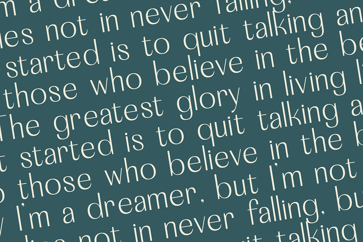 Costare Slorun Display Sans Serif, a Sans Serif Font by timelesstype.co (Photo 17 of 20)