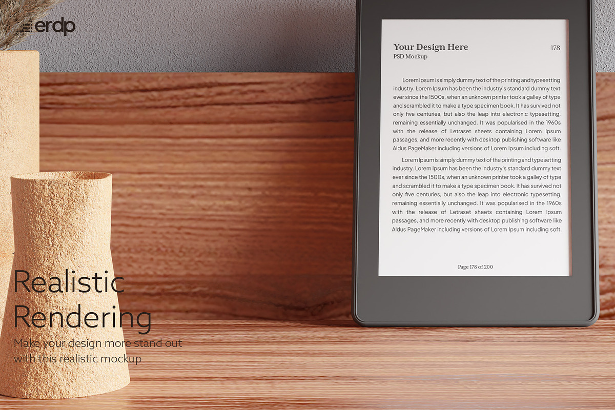 eBook Reader Mockup, an Android Mockup by Eka Restu D. Putra (Photo 3 of 4)
