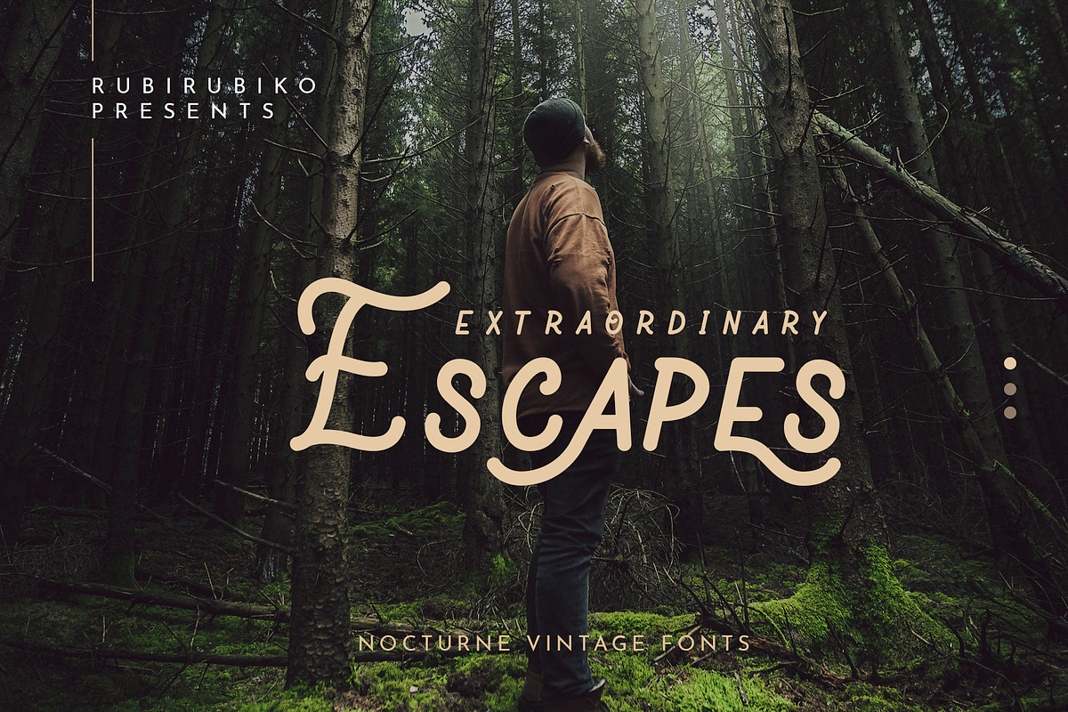 Nocturne - Vintage Fonts preview 4
