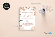 Boho Wedding Invitation Canva Temp, an Invitation Template by Snapybiz (Thumbnail 3 of 10)