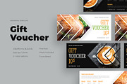 Gift Voucher For Cafe or Restaurant, a Flyer Template by Grow Design Craft Studio (Thumbnail 1 of 4)