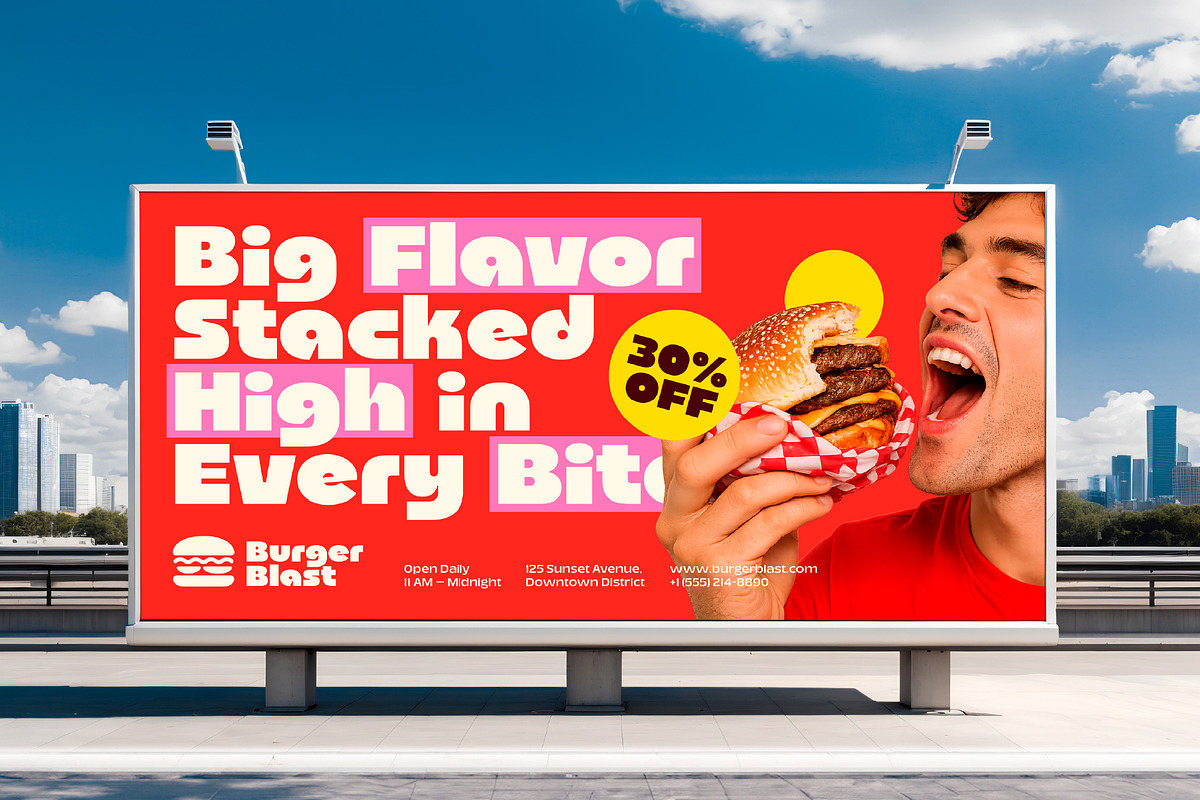 Bhisk - Chunky Sans Serif, a Sans Serif Font by The Native Saint Club (Photo 7 of 12)
