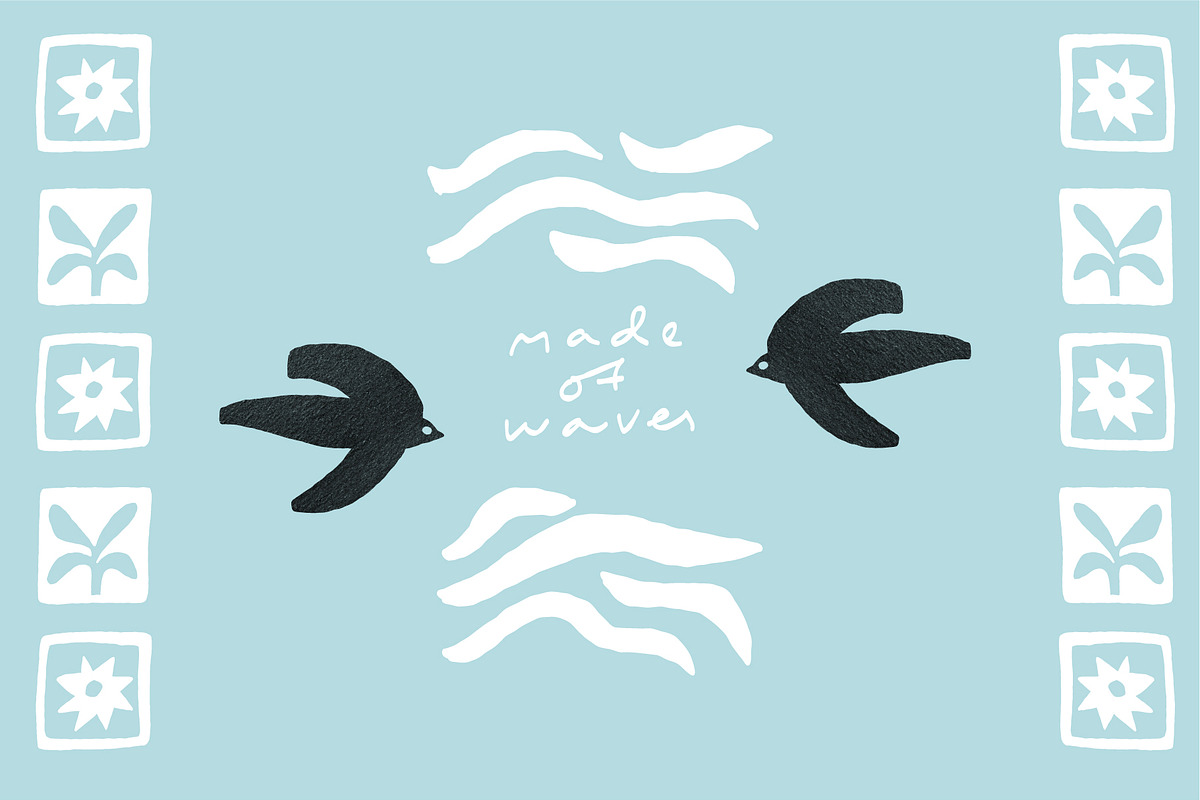 OCEAN VIBES | 180 HAND DRAWN CLIPART, an Object Illustration by Favete Art (Photo 11 of 18)