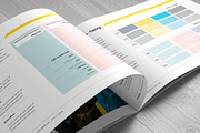Brand Manual 30 Pages A4 / US Letter, a Brochure Template by Mastergfx (Thumbnail 12 of 32)