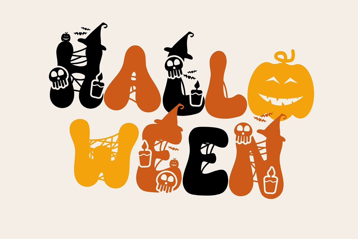 Full Moon is a cool Halloween font, a Handwritten Font by Brown Cupple (Photo 4 of 6)