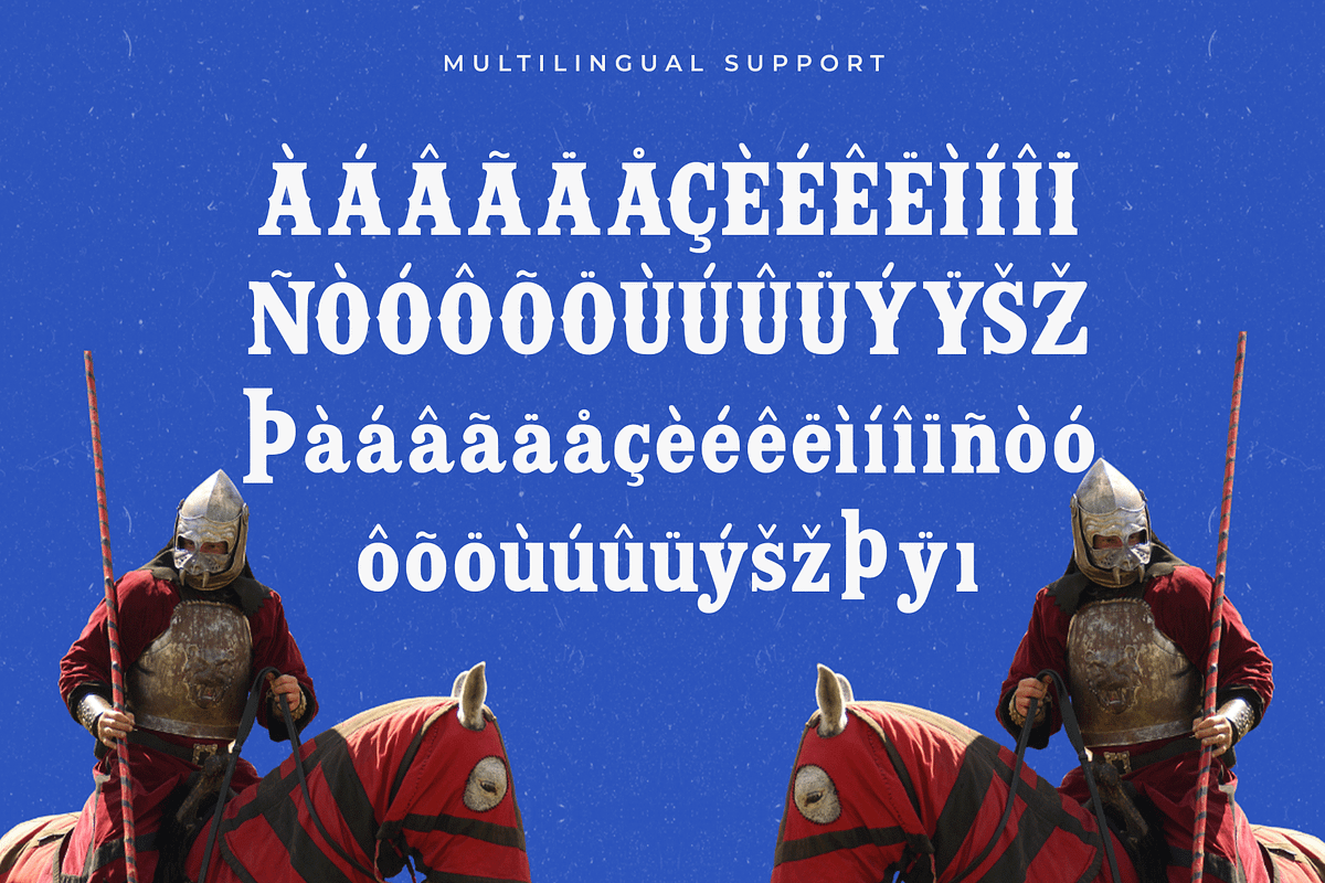 Gildhaven – A Modern Retro Font, a Serif Font by overlaytemplates (Photo 5 of 5)