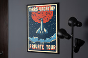 Wall Frame Poster Mockup, a Print Template by Graphicnugget (Thumbnail 3 of 7)