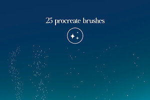 25 Procreate Stardust Brushes