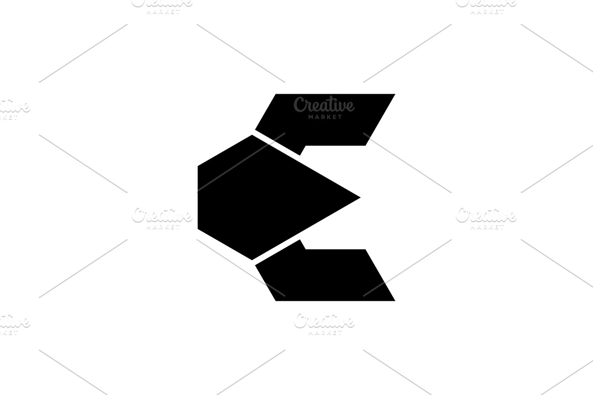 E Diamond Logo, a Branding & Logo Template by ganuDESIGN (Photo 4 of 4)