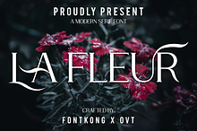 La Fleur - Serif Typeface