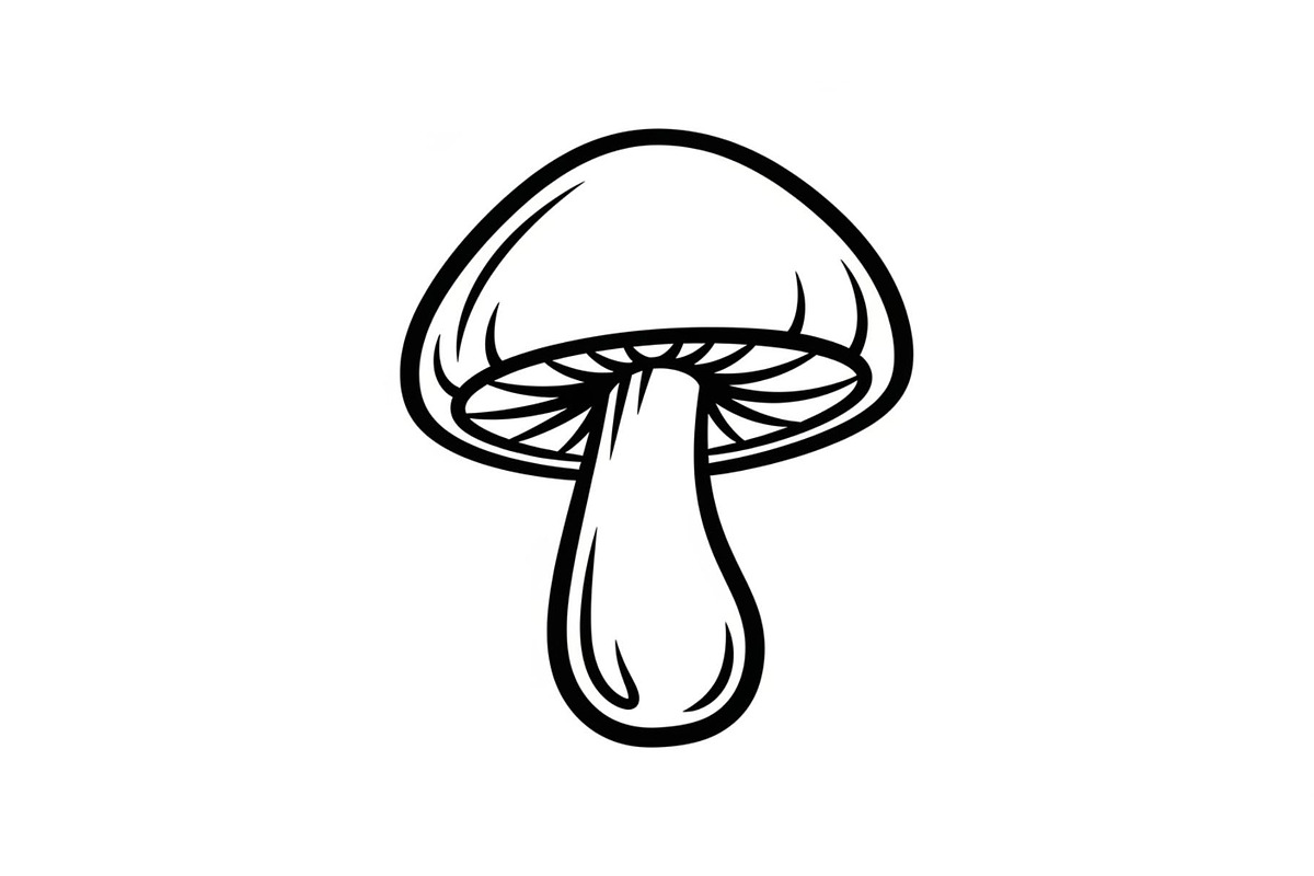 Hand Drawn Mushroom SVG Bundle, an Illustration by jahid234 (Photo 37 of 51)