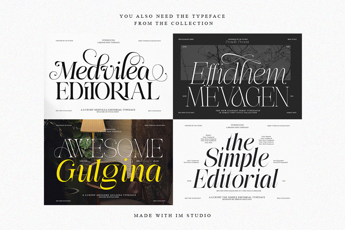 Arachem California | 27 Font Style, a Serif Font by IM Studio (Photo 14 of 14)