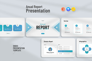 Annual Report Presentation, a Presentation Template by KreateTribe