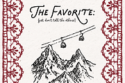 Ski Trip Clipart, Apres Ski Set, a Seasonal Illustration by The October Creative (Thumbnail 5 of 6)