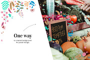 Gouache hand drawn decorate flowers, a Decorative Illustration by Folkheart (Thumbnail 8 of 9)