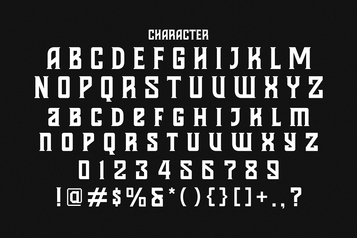 Spacia Display Typeface, a Sans Serif Font by edukka (Photo 8 of 8)