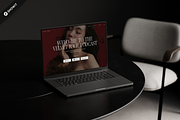 Showit Podcast Website Template Red, a Landing Page Template by Designorina (Thumbnail 7 of 8)
