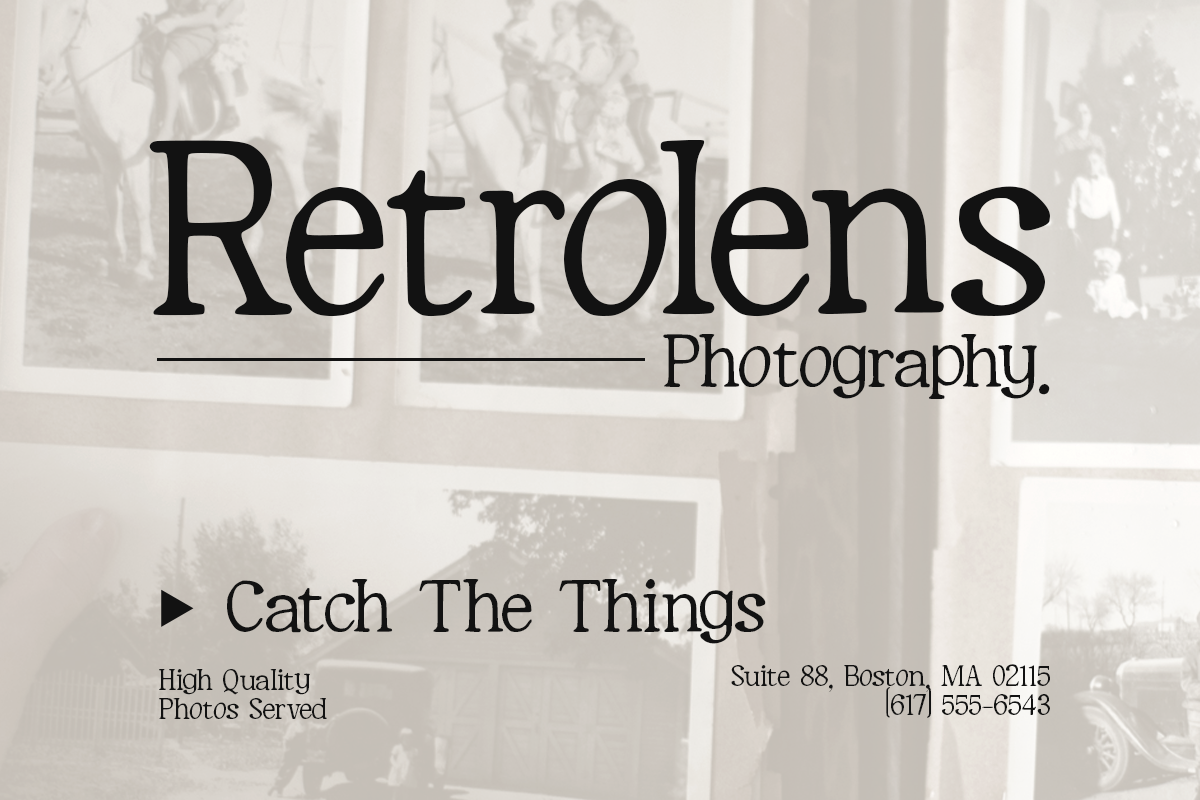 Soreille - Soulful Serif Font, a Serif Font by Pandeka Studio (Photo 5 of 9)
